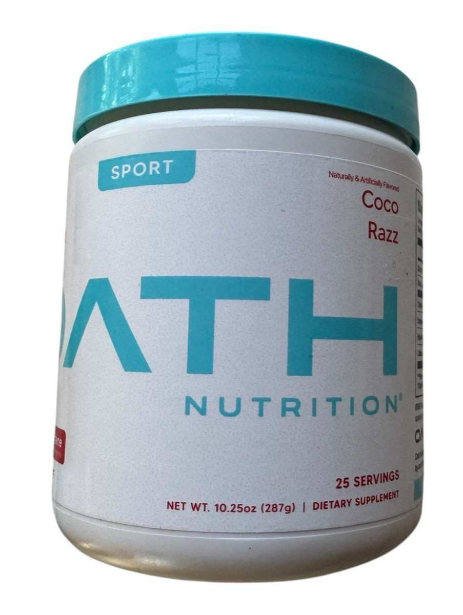 Oath Nutrition Sport Sugar Free Pre-Workout Powder Coco-Razz EXP 11/08/2026