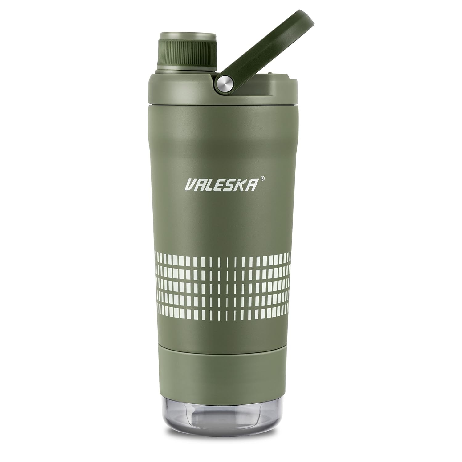 Valeska Shaker Bottle For Protein Mixes Insulated Stainless Steel Protein