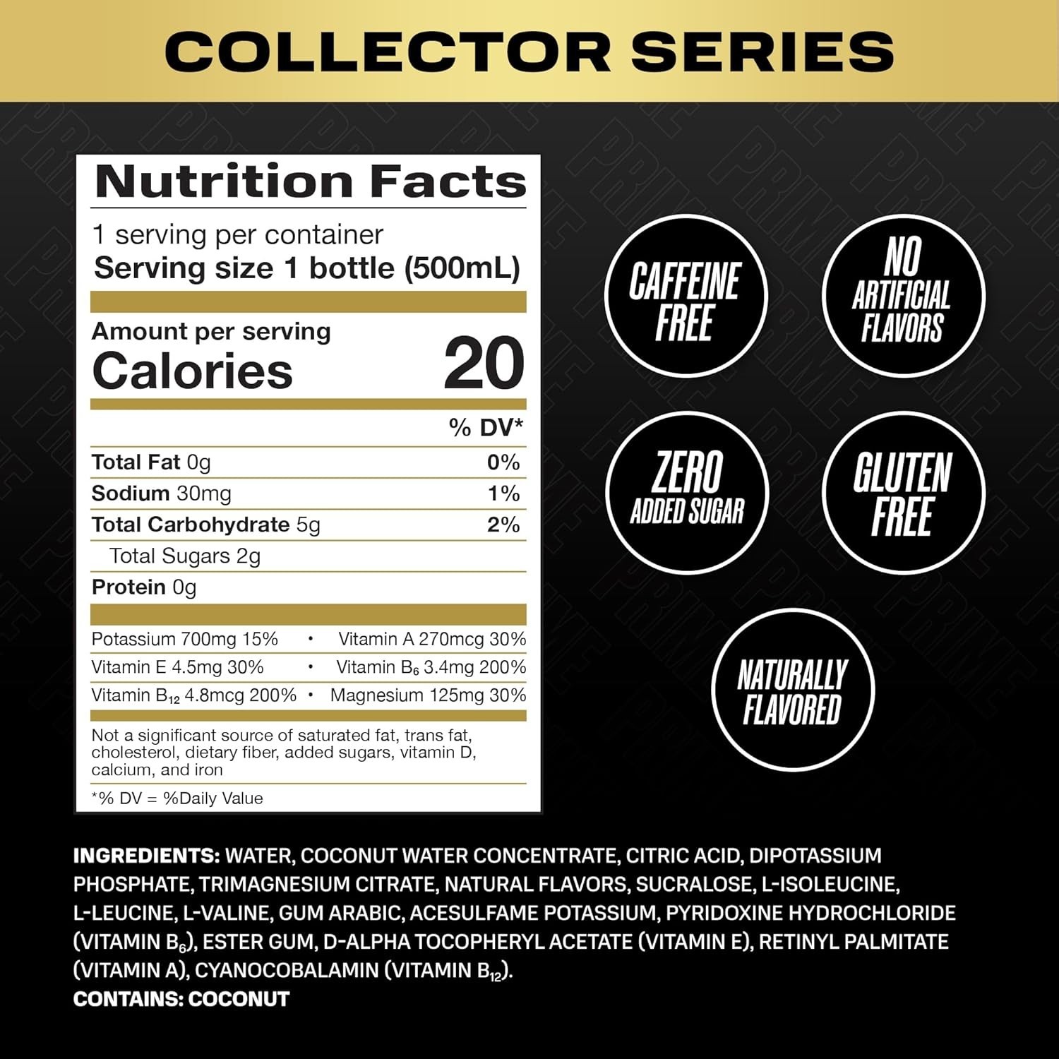PRIME Hydration – Electrolyte Sports Drink – Collector Series (12 Bottles)
