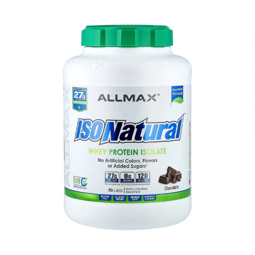 ISONatural™, Whey Protein Isolate, Chocolate, 5 lbs (2.27 kg)