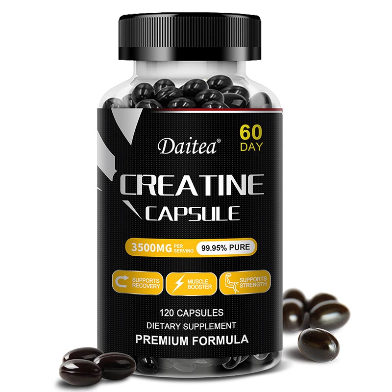 Creatine Monohydrate 3500mg 120 Capsules Creatine Muscle Endurance Fitness