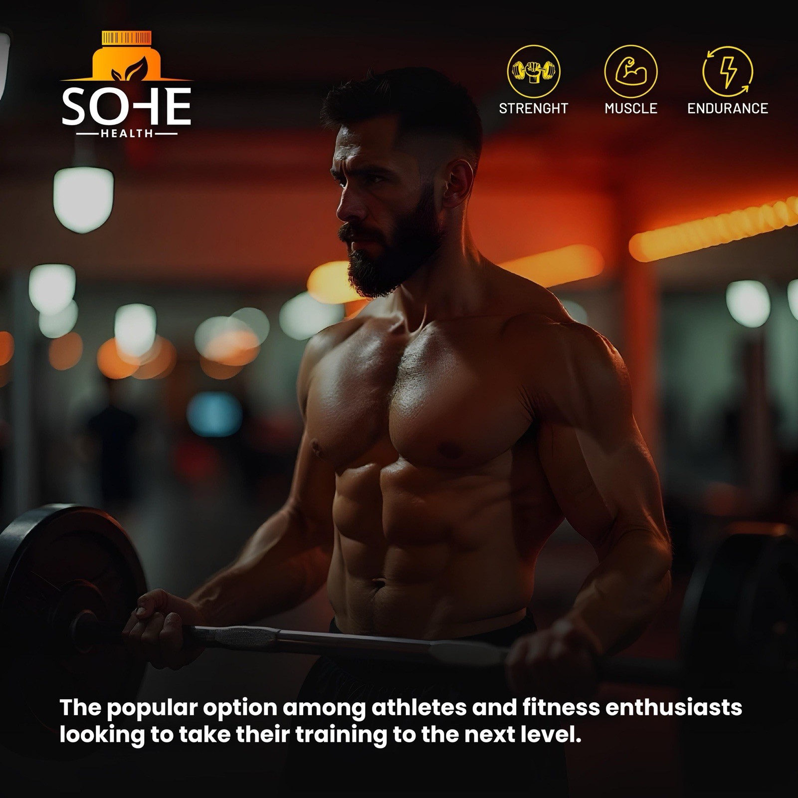 SOHE HEALTH CREATINE GUMMIES – 0.18oz CREATINE MONOHYDRATE PERSERVING,,