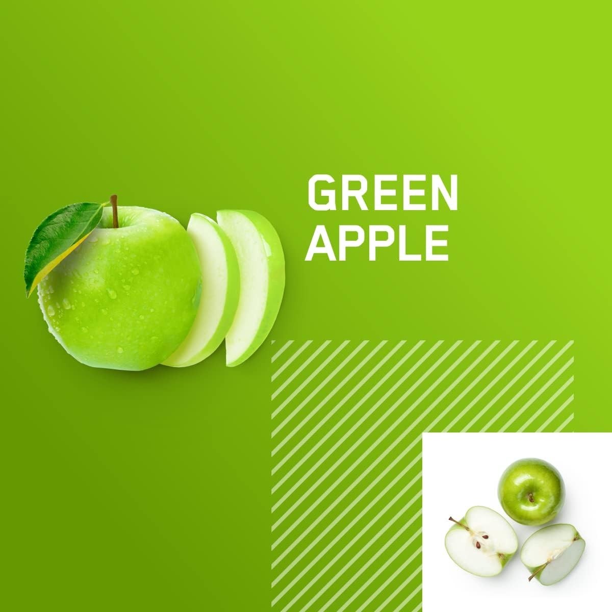 Fuel Your Workouts with Amino Energy Powder – Green Apple, 100mg Caffeine Boost