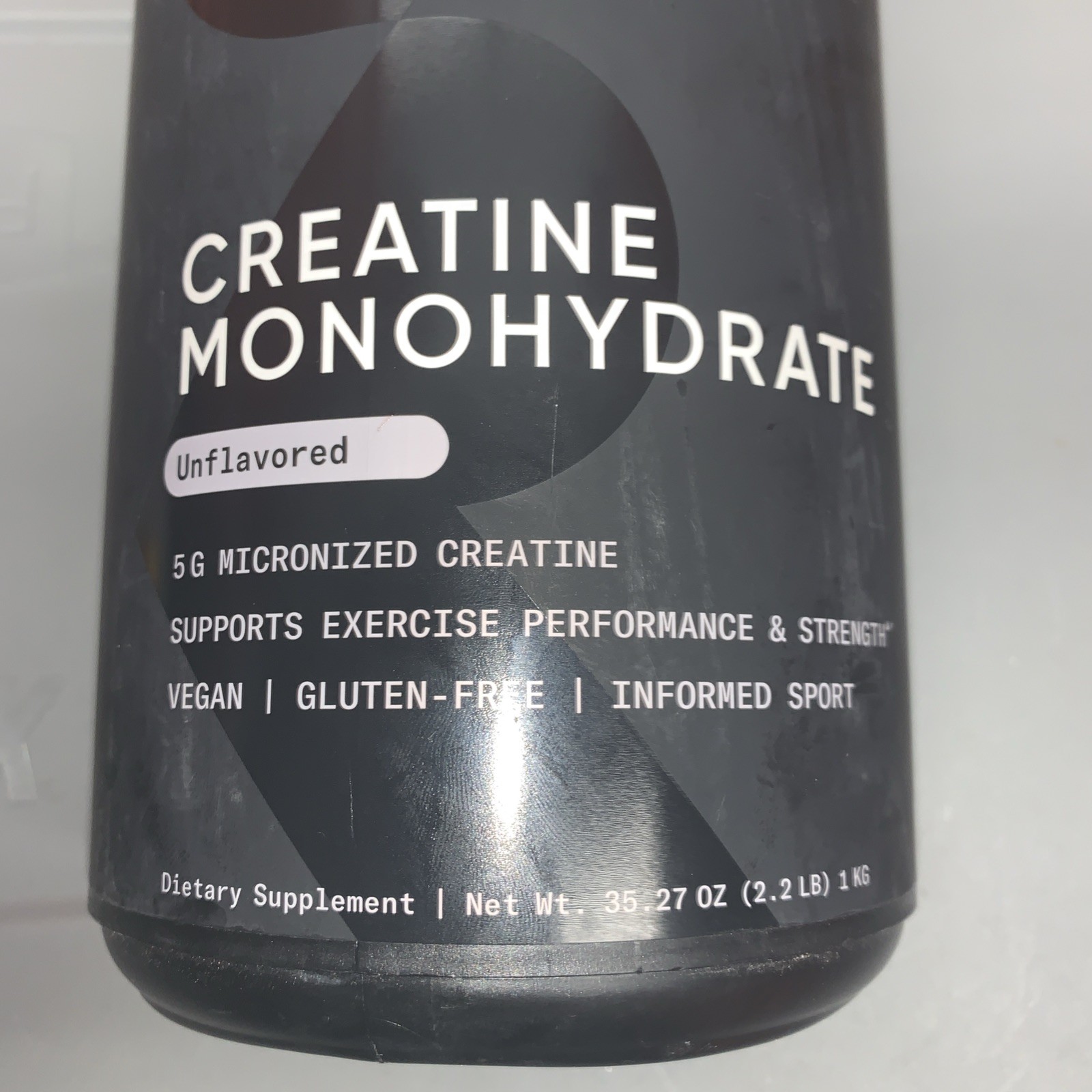 Sports Research Creatine Monohydrate Unflavored Vegan 200 Servings EXP: 05/2028