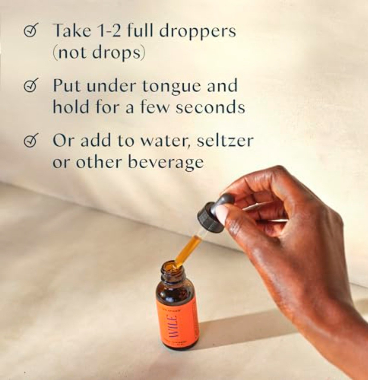 WILE BURNOUT Relief TINCTURE 1 fl oz (15 Serv) Natural Energy BEST BY 04/26