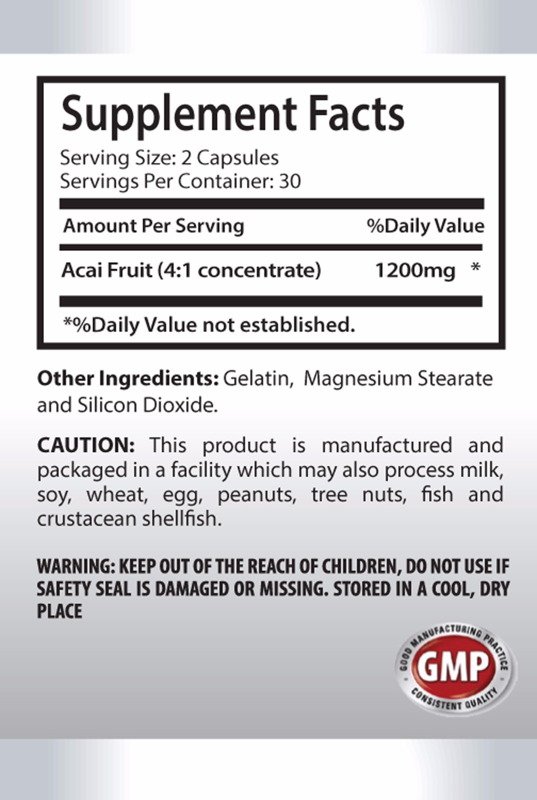 Energy supplement weight loss – WATER AWAY – ACAI BERRY COMBO – acai natural