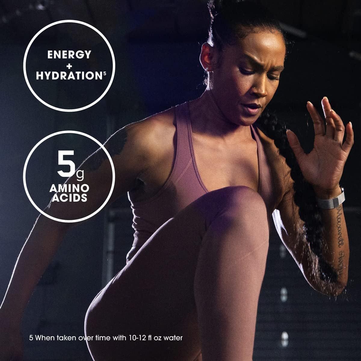 Optimum Nutrition Amino Energy Powder Plus Hydration, Watermelon Splash, 30