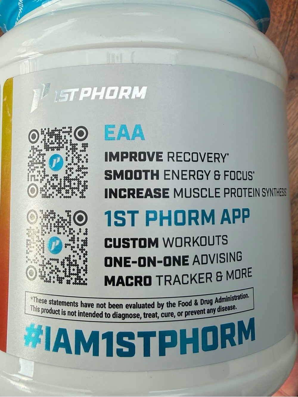 NEW 1st Phorm EAA Essential Amino Acids Pre Workout – Tropical Mango