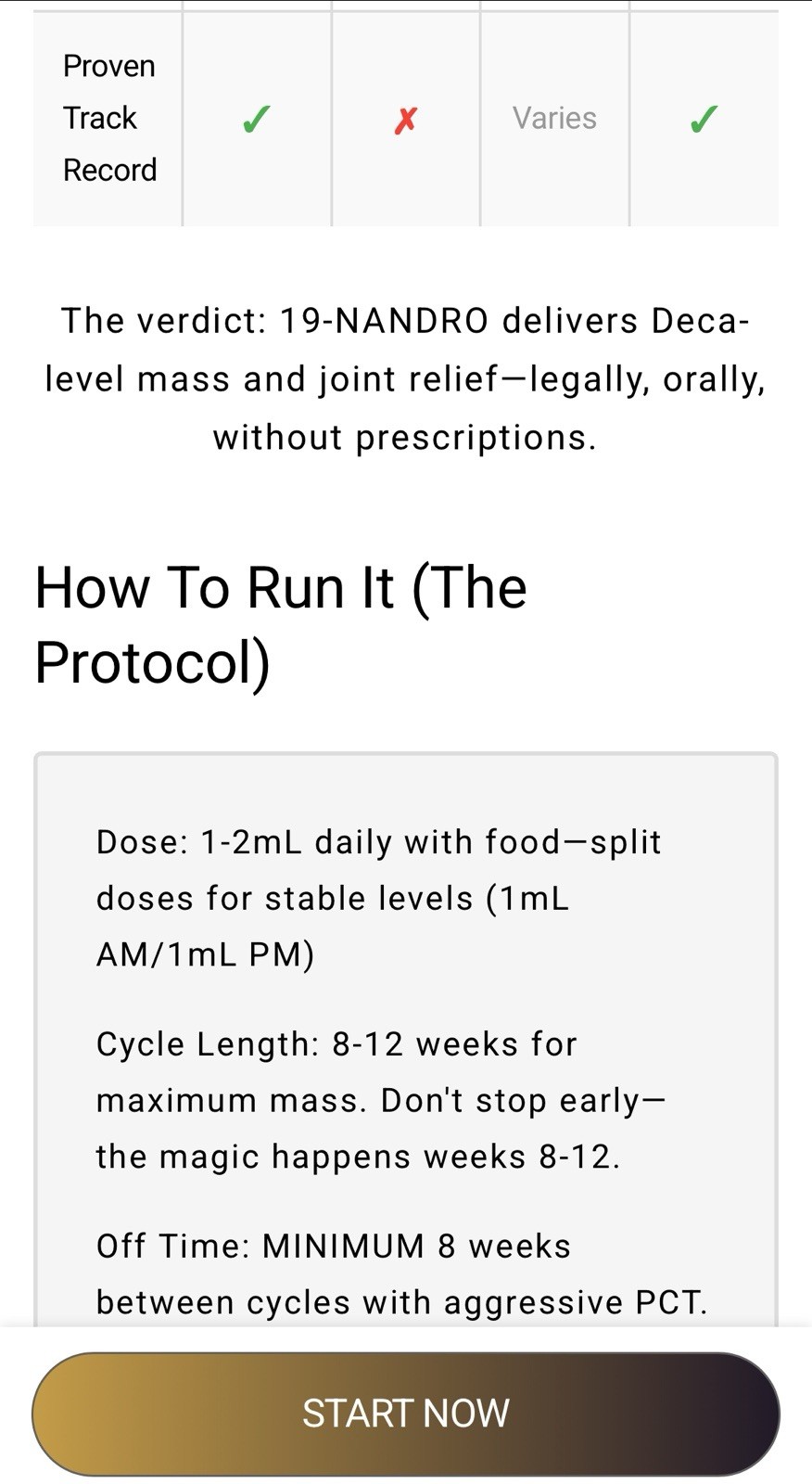 19 Nandro 2 Step Precursor 2 Deca DHEA 4 Size/Strength By Vintage Muscle 💪🏛️🧪