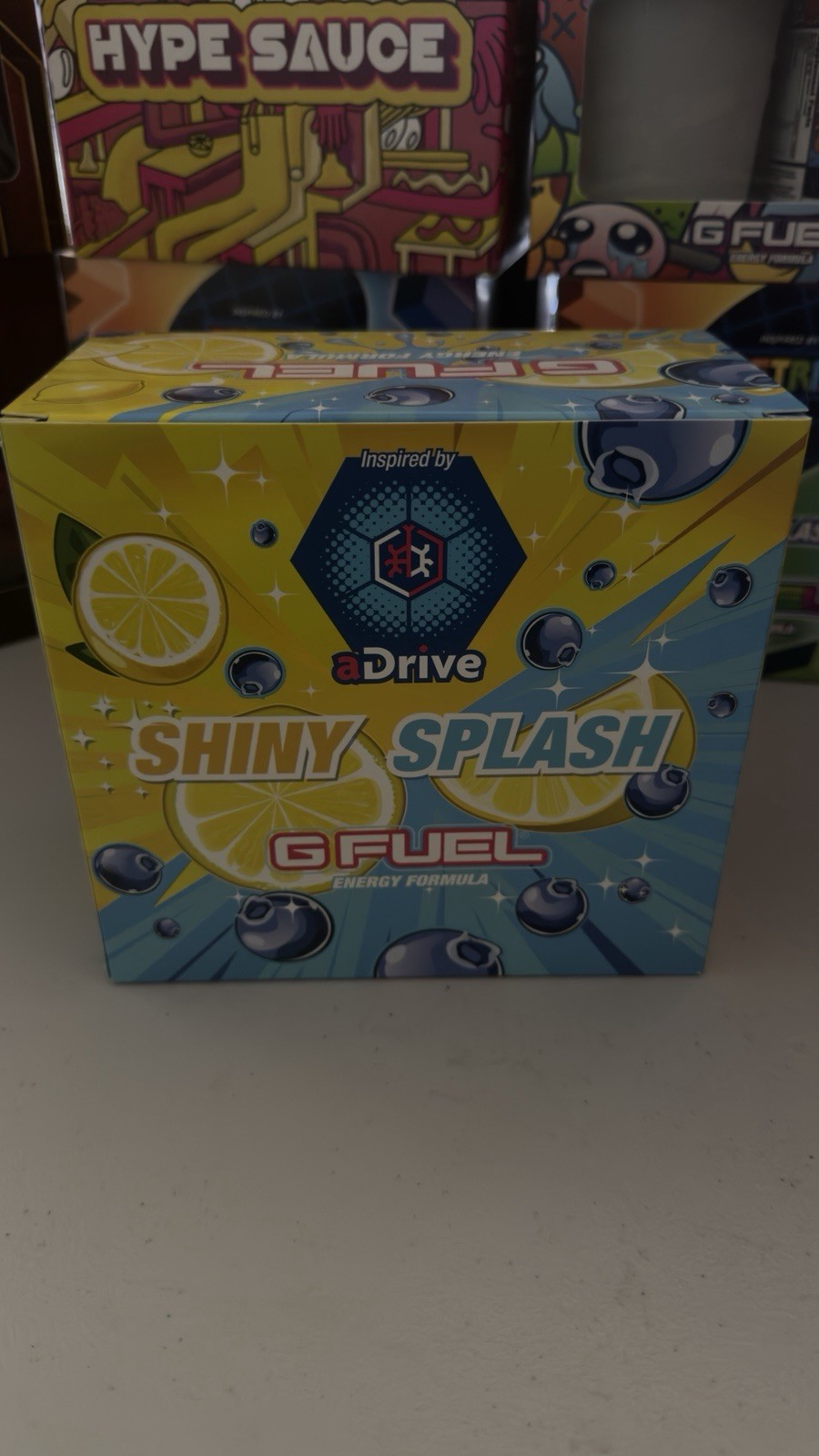 *Rare* G Fuel SHINY SPLASH Collector’s Box – Limited Edition Gfuel by Gamma Labs