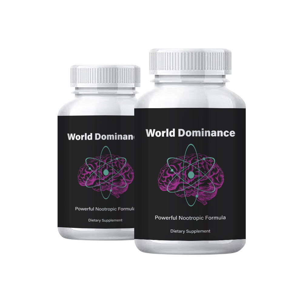 World Dominance – World Dominance Nootropic Capsules (2 Pack)