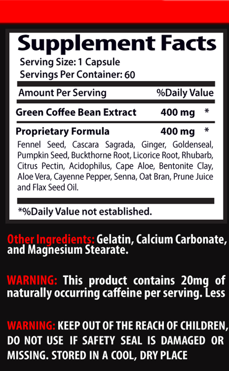 Weight loss food – GREEN COFFE BEEN EXTRACT – Weight loss supplements – 3B
