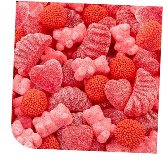 Gummy Candy Mix – Pink Candy Assortment, Fruit Flavors – 2 Lb Pack | Tutti