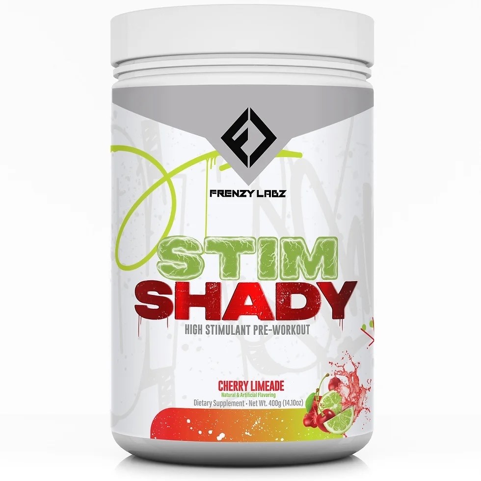 STIM SHADY Frenzy Labz High Stim Pre-Workout See Description below for Flavor