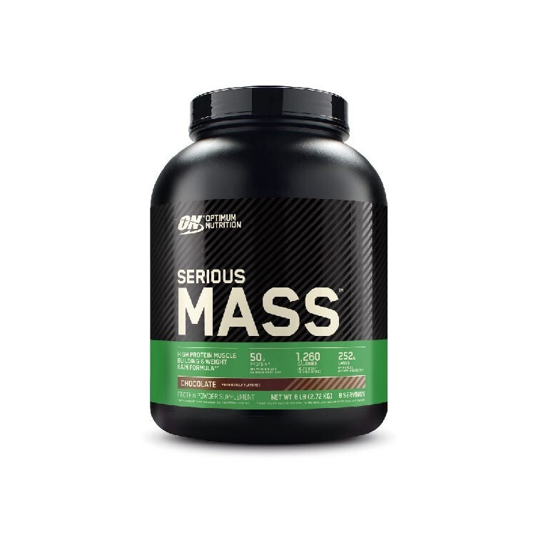 Optimum Nutrition Serious Mass Choc 2.72Kg