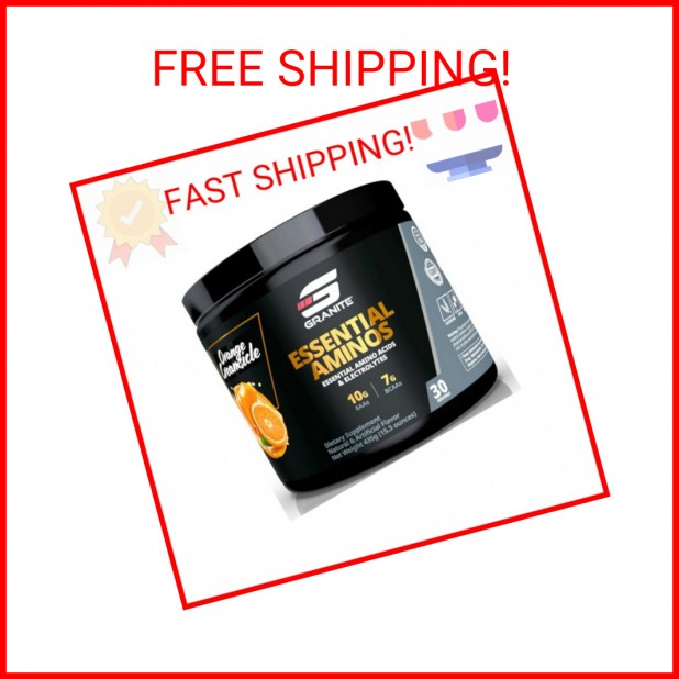 Granite Essential Amino Acids Powder for Muscle Recovery and Growth with 10g EAA