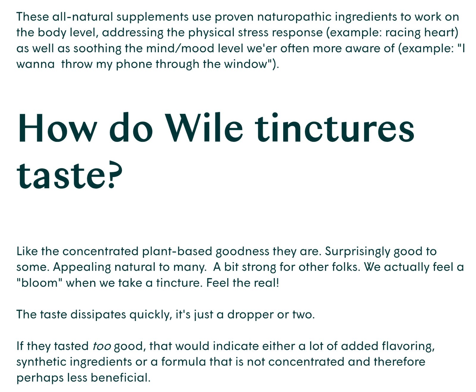 WILE BURNOUT Relief TINCTURE 1 fl oz (15 Serv) Natural Energy BEST BY 04/26