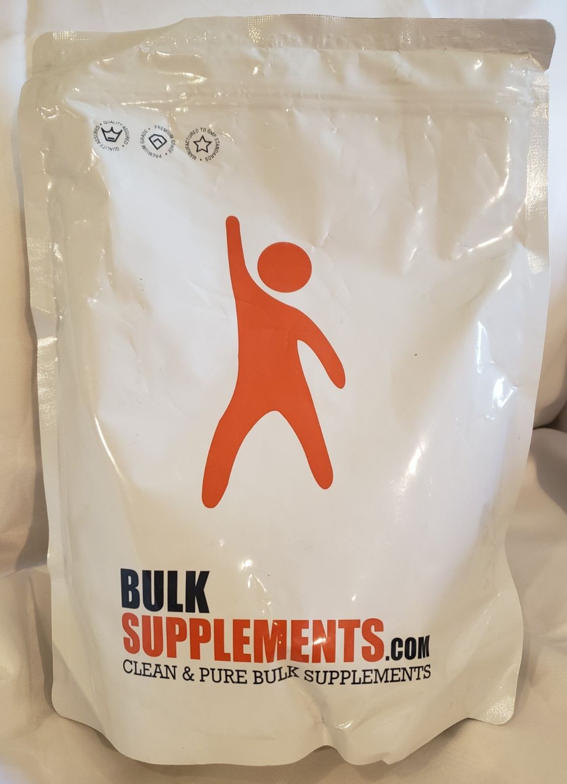 PURE L-GLUTAMINE POWDER by BULK SUPPLEMENTS – 2.2 POUND BAG (1kg)