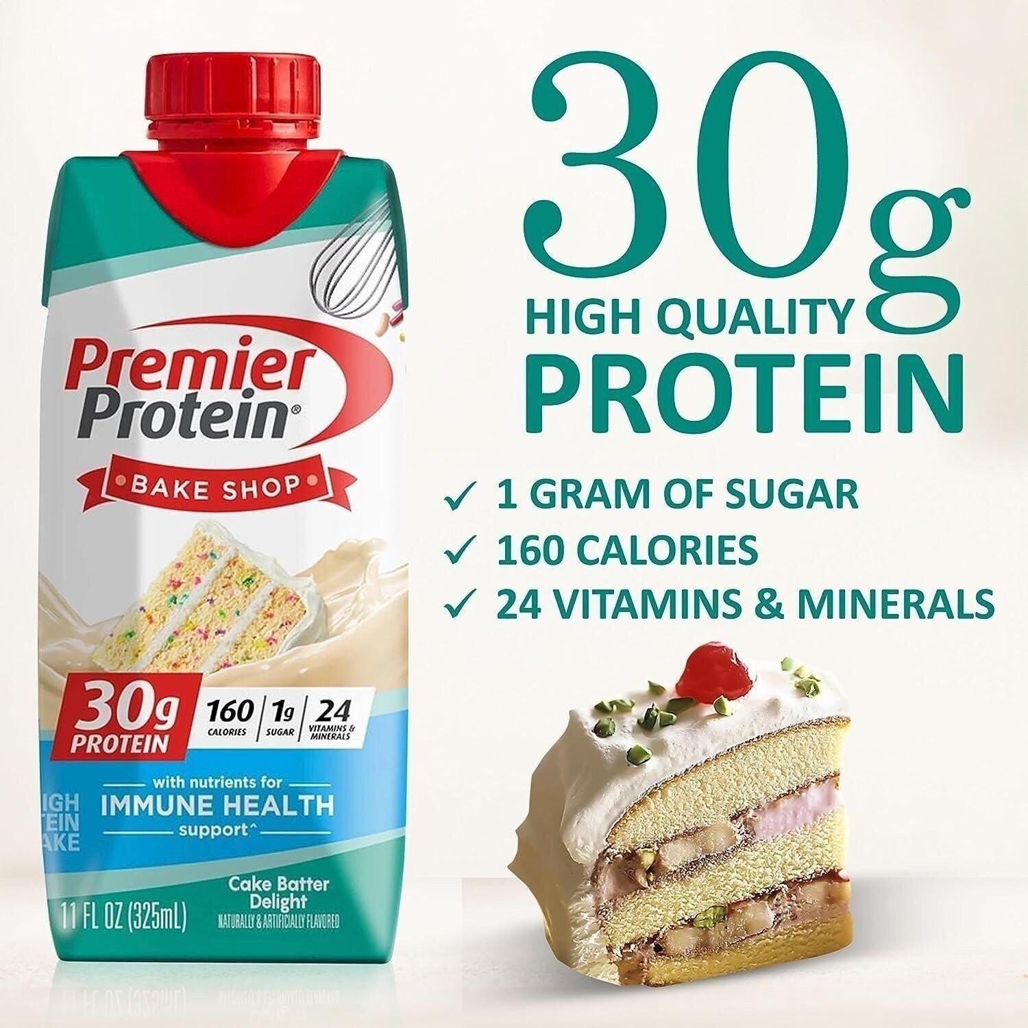 Premier Protein Shakes 6 Bottles Variety Pack in The Award Box Packaging 11…