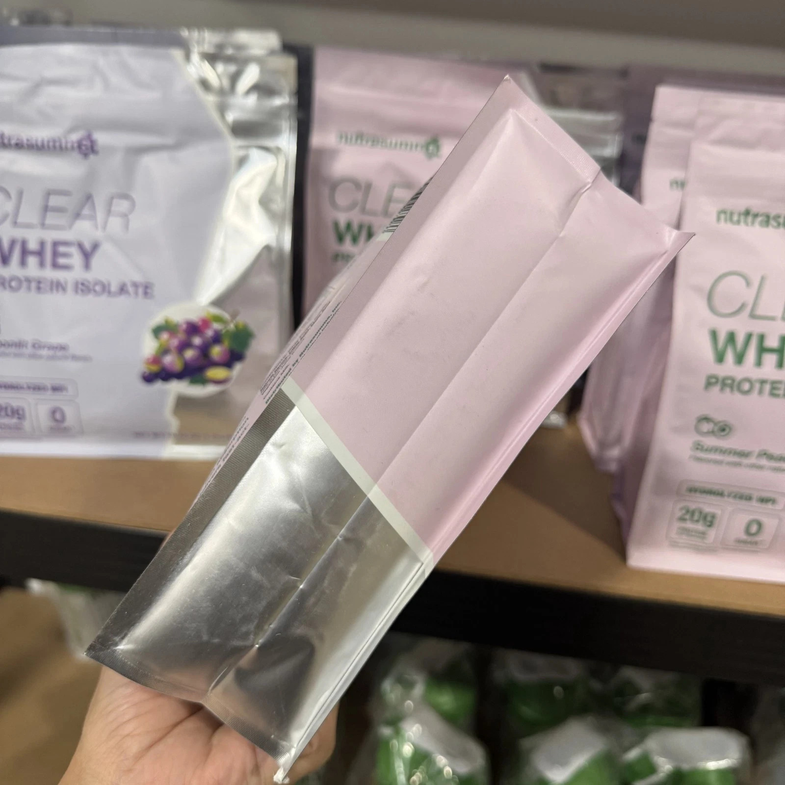 nutrasumma Clear Whey Protein Isolate 1.2 lbs – Summer Peach Flavor