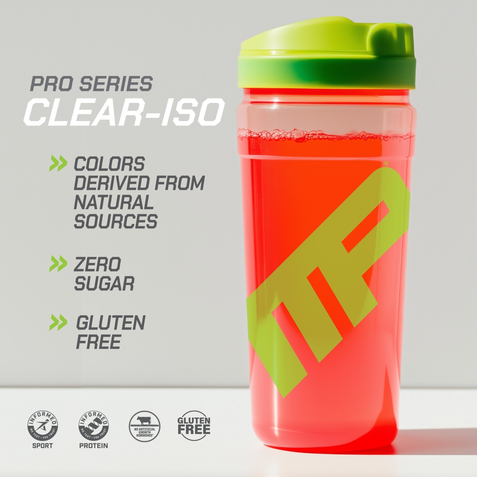 Pro Series Clear-ISO, Protein Powder Drink Mix, Cherry Slush, 1.14 lbs (520 mg)