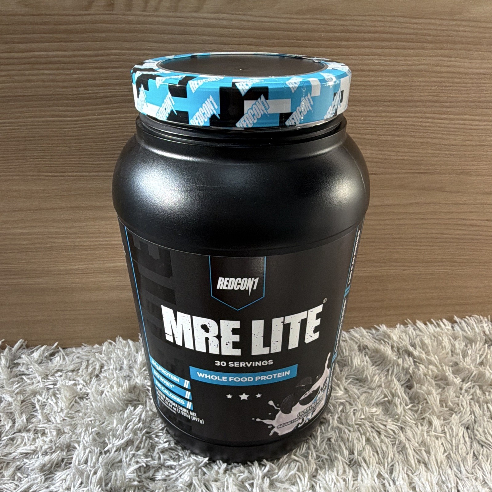 REDCON1 MRE LITE Whole Food Protein Powder Low Carb No Whey 31.64 oz