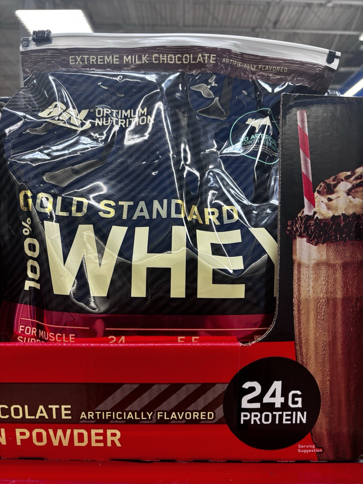 Optimum Nutrition Gold Standard 100% Whey Protein Milk Chocolate 5.64 LB 80Srvgs