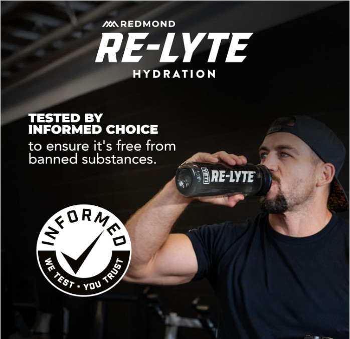 Redmond Re-Lyte Hydration Electrolyte Powder Mix, Watermelon Lime