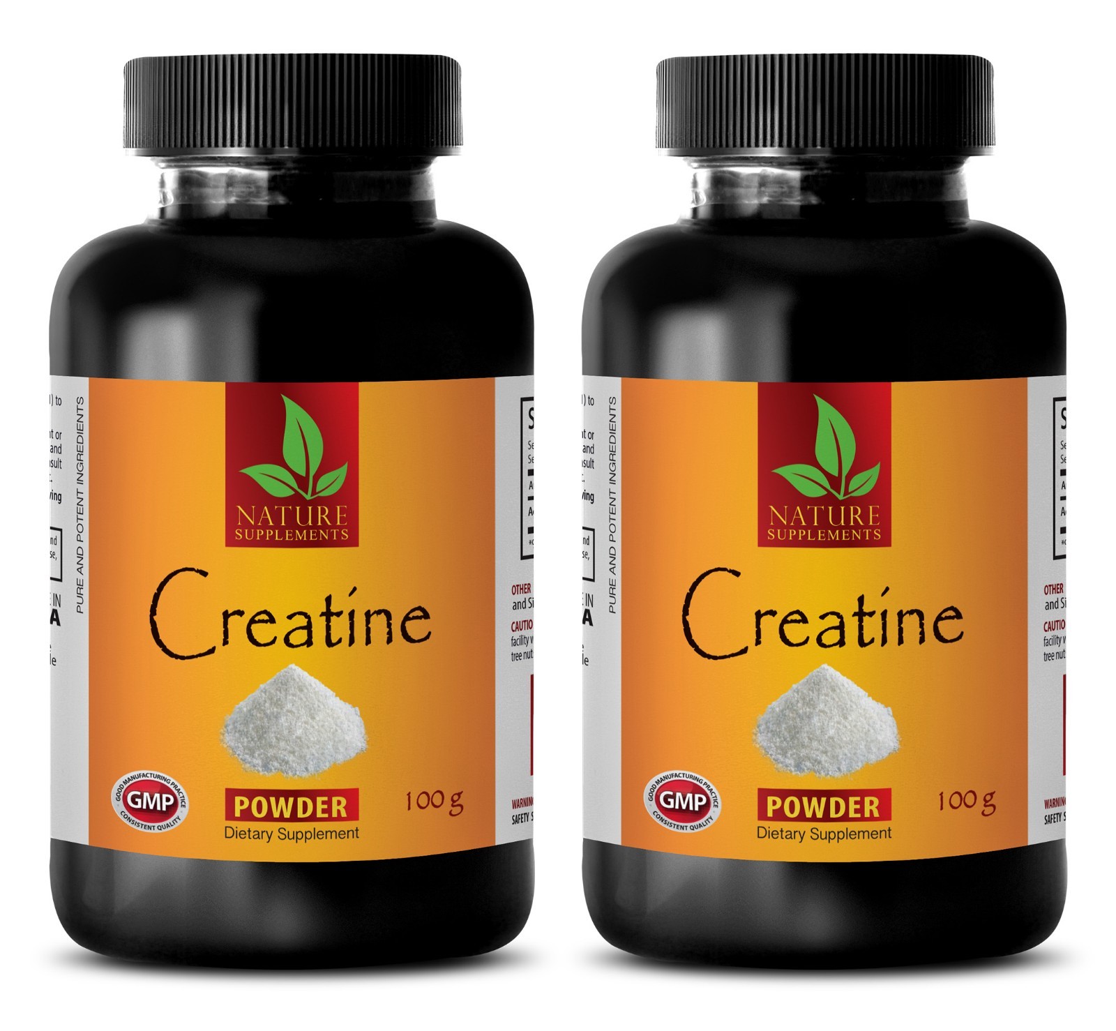 Weight Gain Supplement – CREATINE POWDER 100g – Bodybuilding Men – 2 Bottles