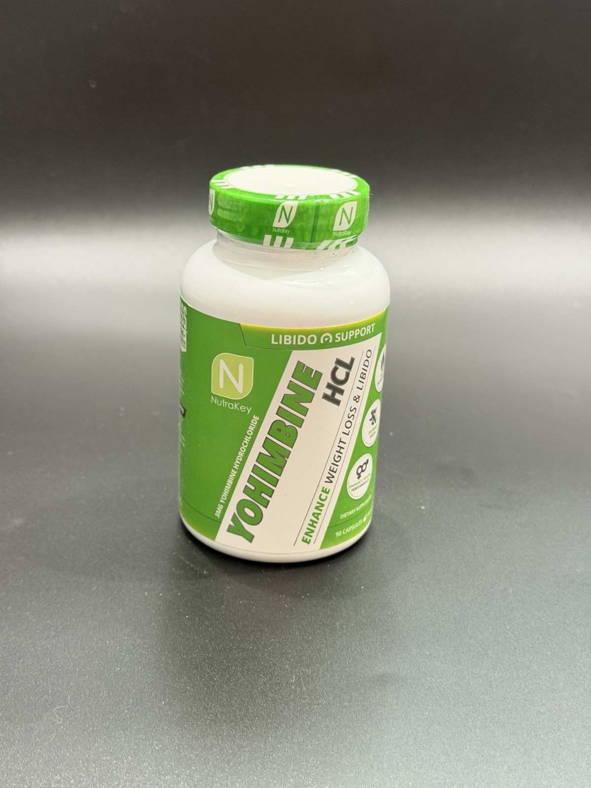 NutraKey Yohimbine HCL 3mg Weight Loss & Libido Support – 90 Capsules NEW