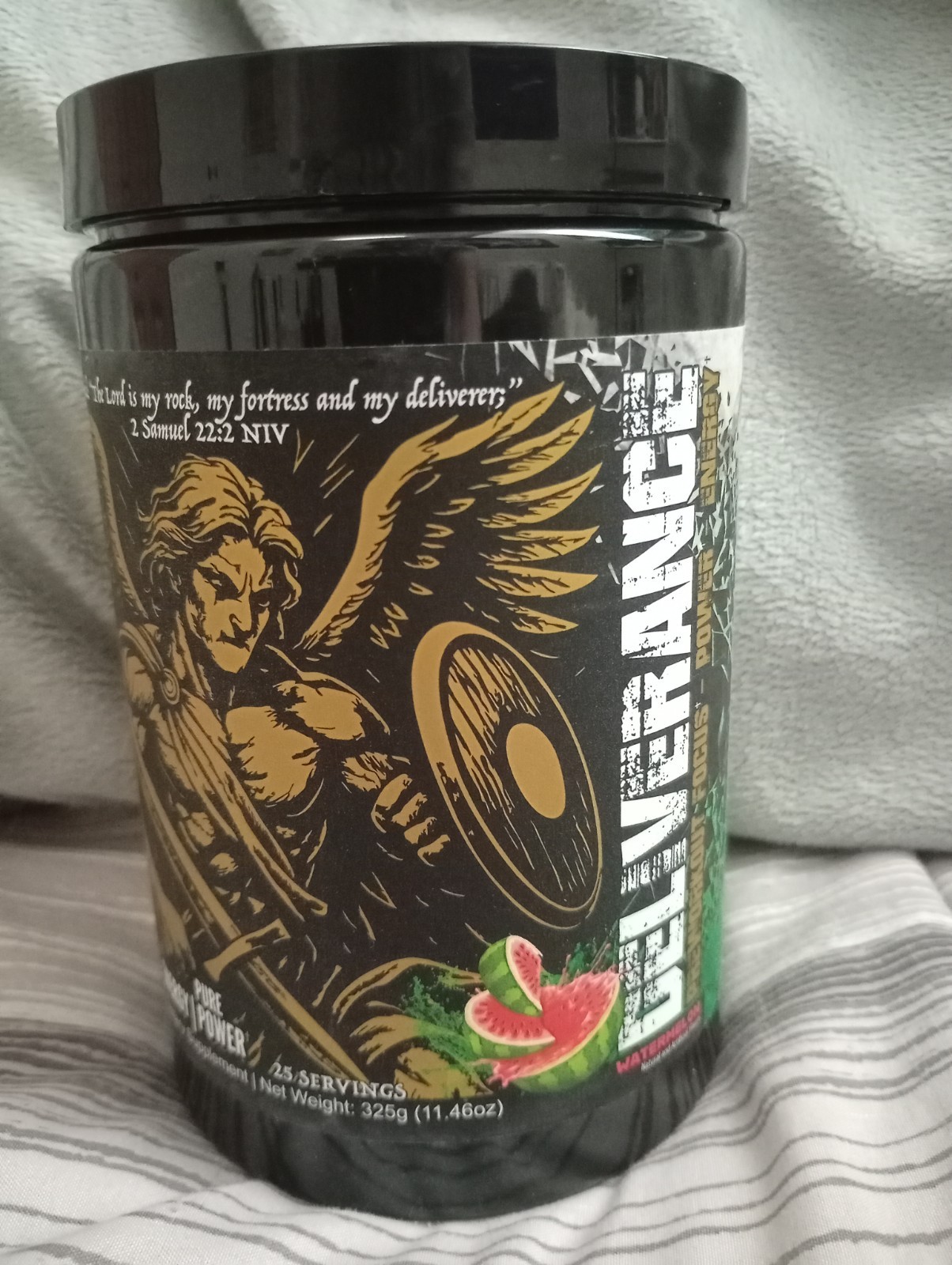 Deliverance Pre Workout Supplement Energy/Pure Power Watermelon Flavor