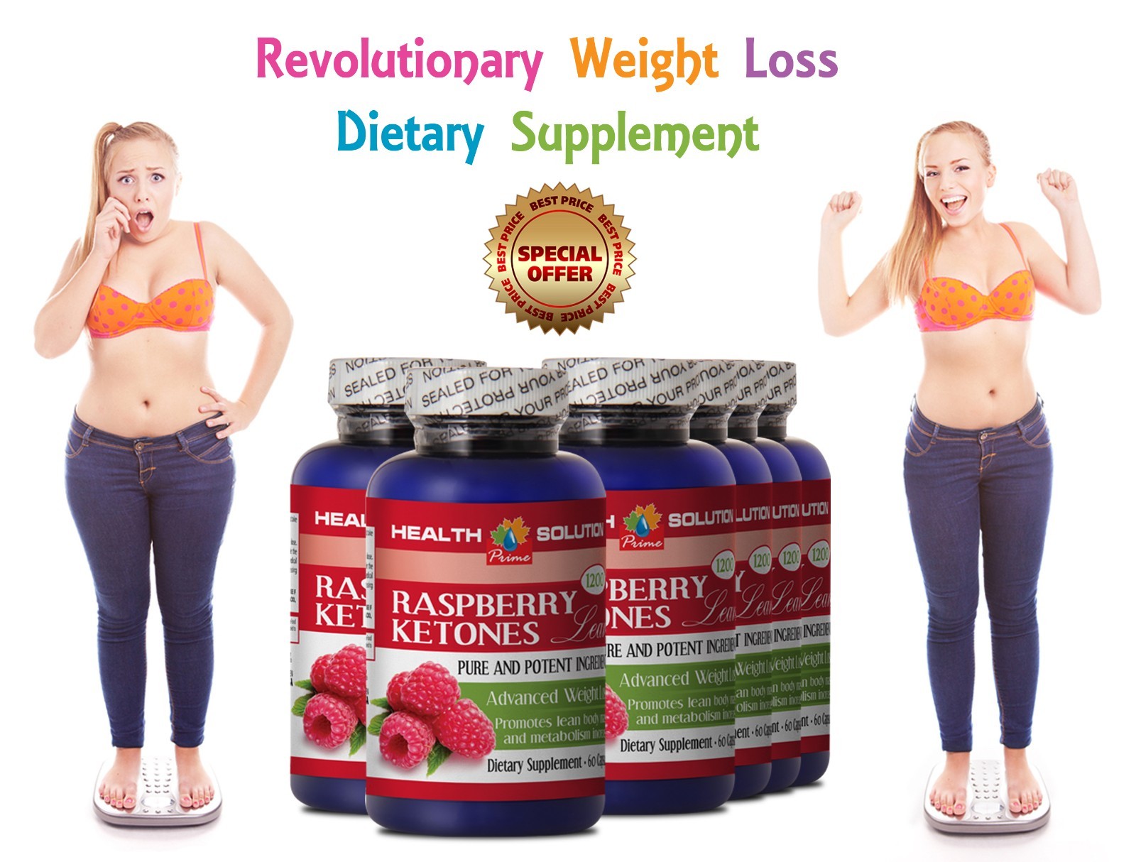 Fat Burner for men Raspberry Ketones Advanced Weight Loss Formula (6 Bot)