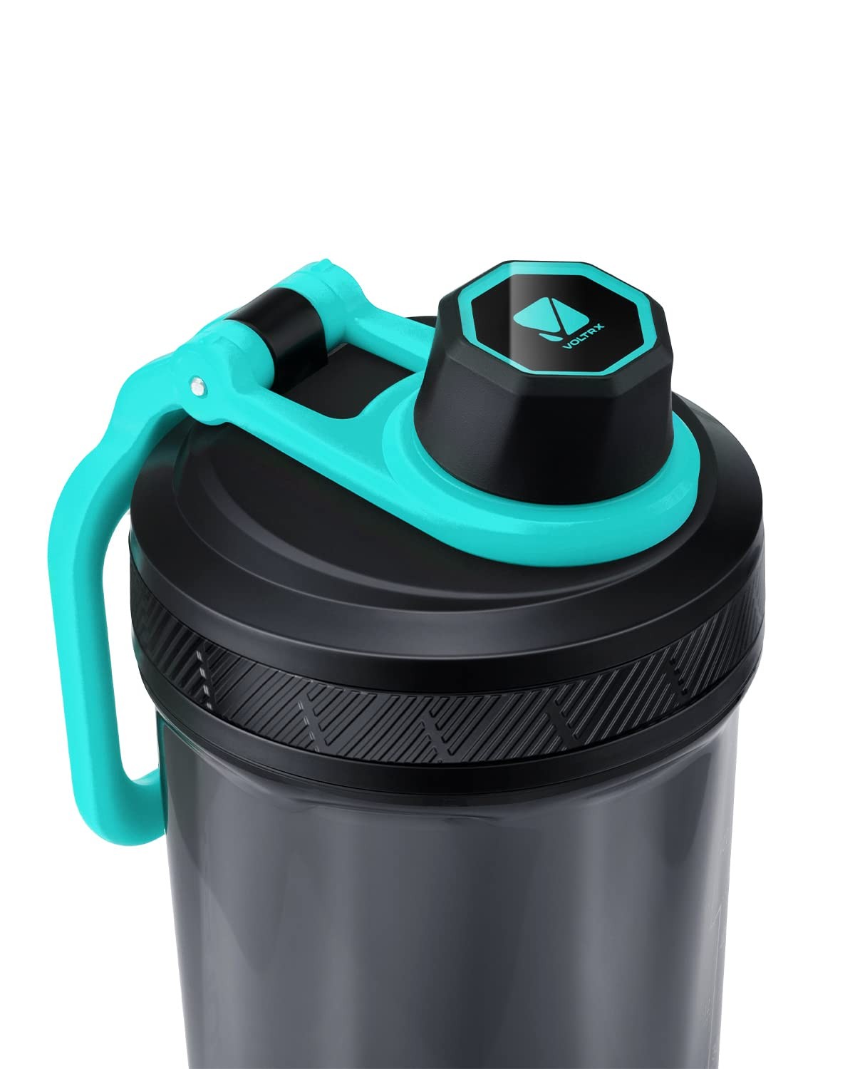 VOLTRX Shaker Bottle, Gallium USB C Rechargeable Electric Protein Shake Mixer, S