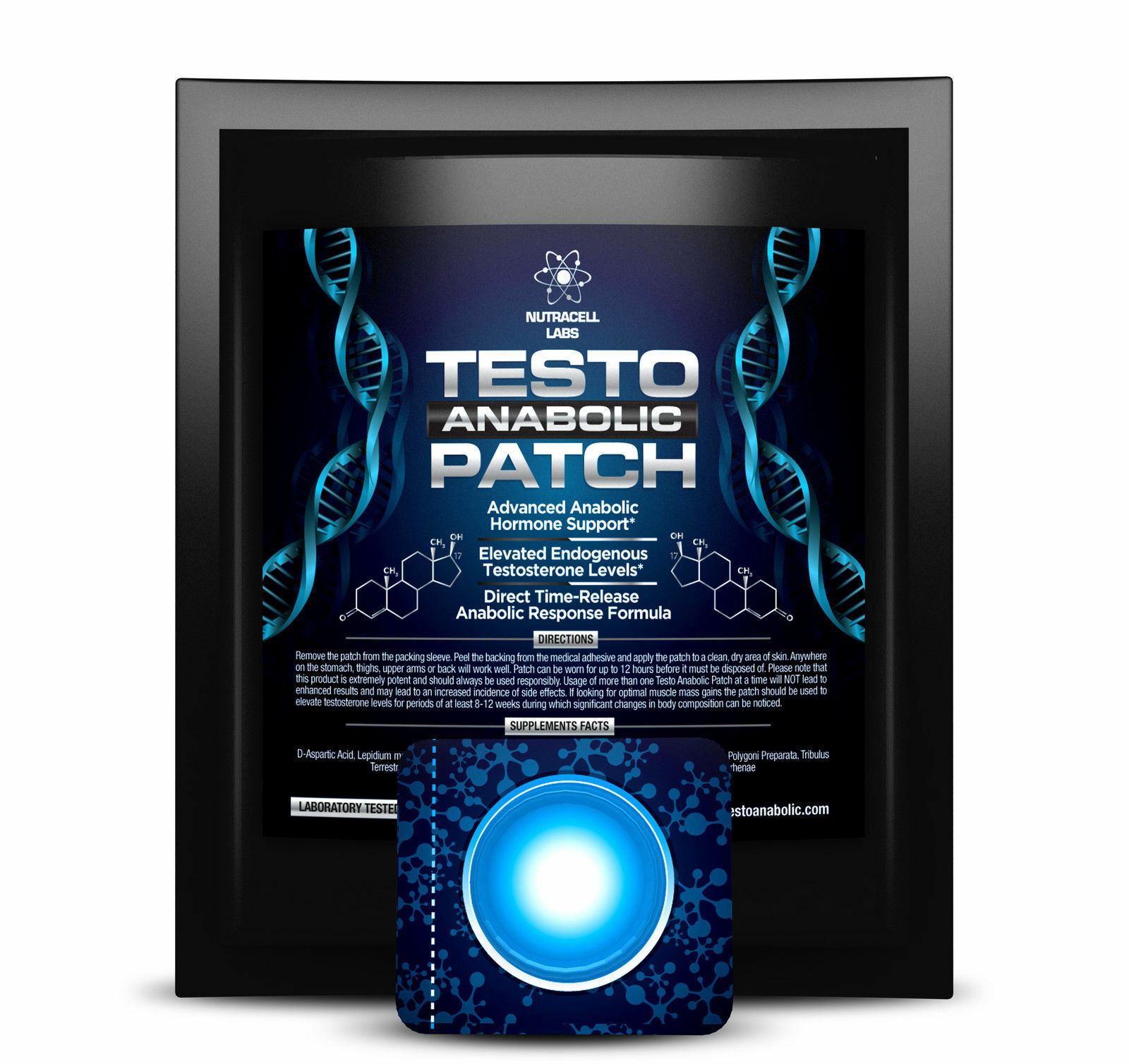 ANABOLIC PATCHES – BOOSTER TEST LEVELS EXPLOSION HYPERTROPHY