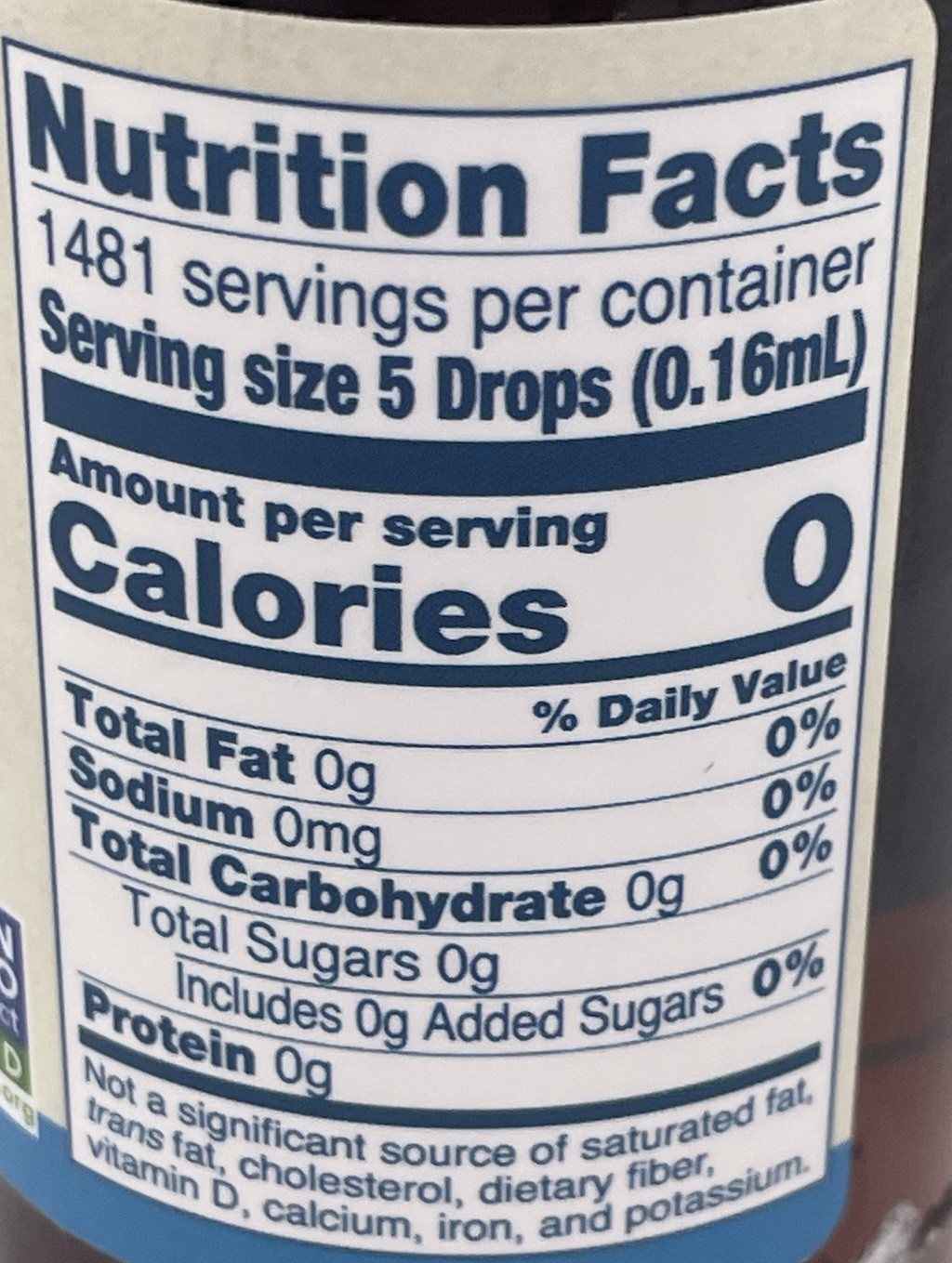 NOW Foods Better Stevia Organic Glycerite 8 fl oz **NEW SEALED** Exp 1/2029