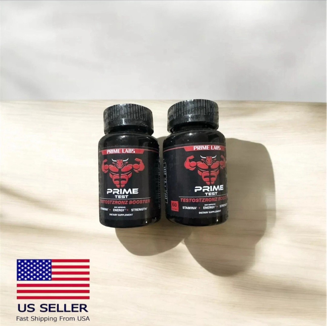 Prime Labs – Men’s Test Booster – Natural Stamina Endurance and Strength Booster