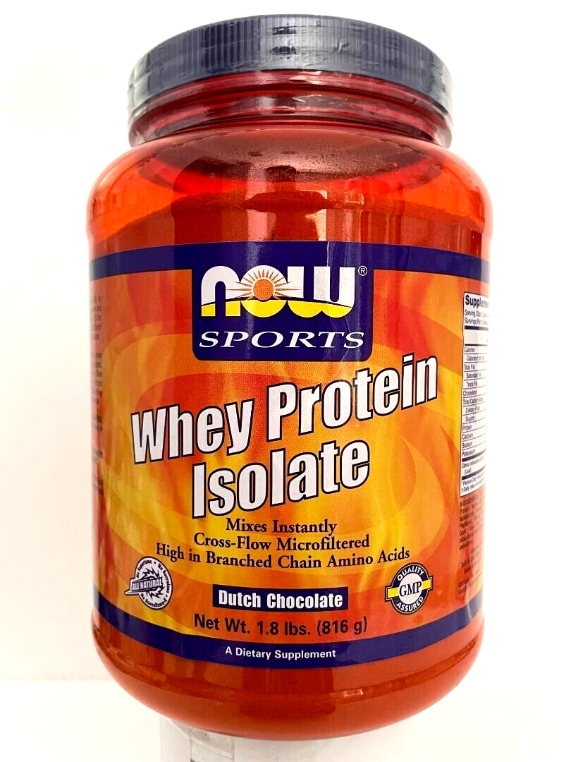 Isopure Dutch Chocolate Low Carb Protein 3 lb,Now S.Isolate, G6 Prolific & More