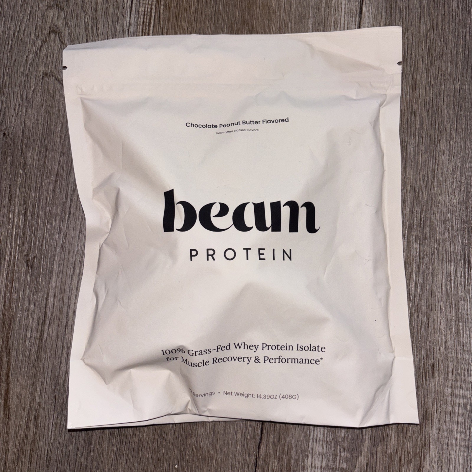 Beam Be Amazing Whey Protein Chocolate Peanut Butter Flavor 12 Servings