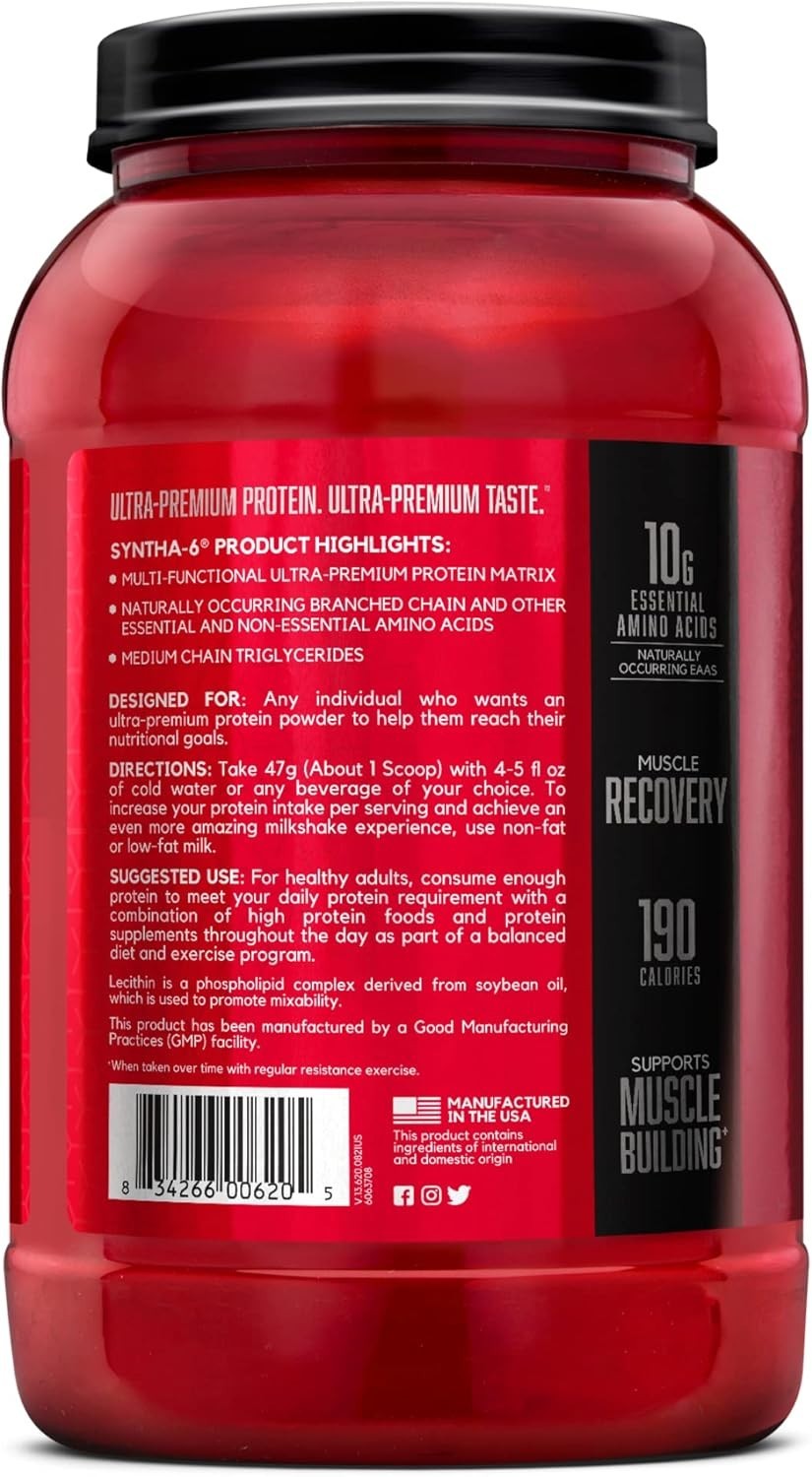 SYNTHA-6 Premium Protein – Chocolate Milkshake (28 Servings)