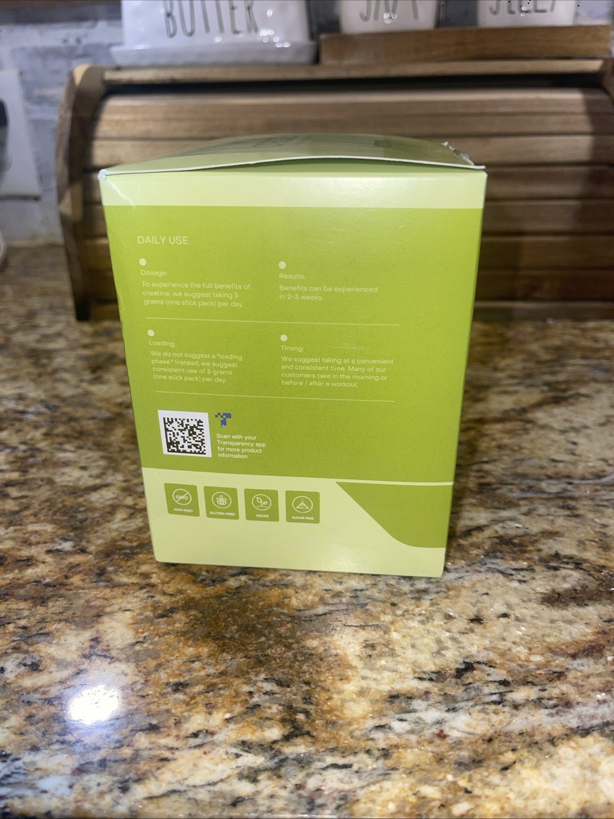Create Creatine Monohydrate Powder Lemon Lime Dietary Supplement 30 sticks – New