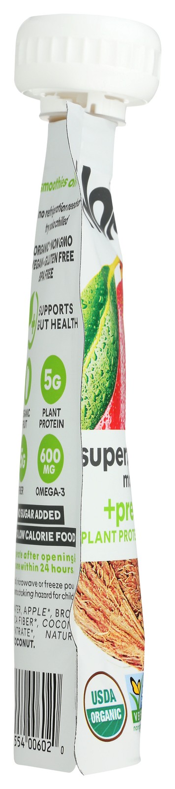Noka Mango Coconut Superfood Smoothie With Prebiotic Fiber 4.22 Oz 6 Pack