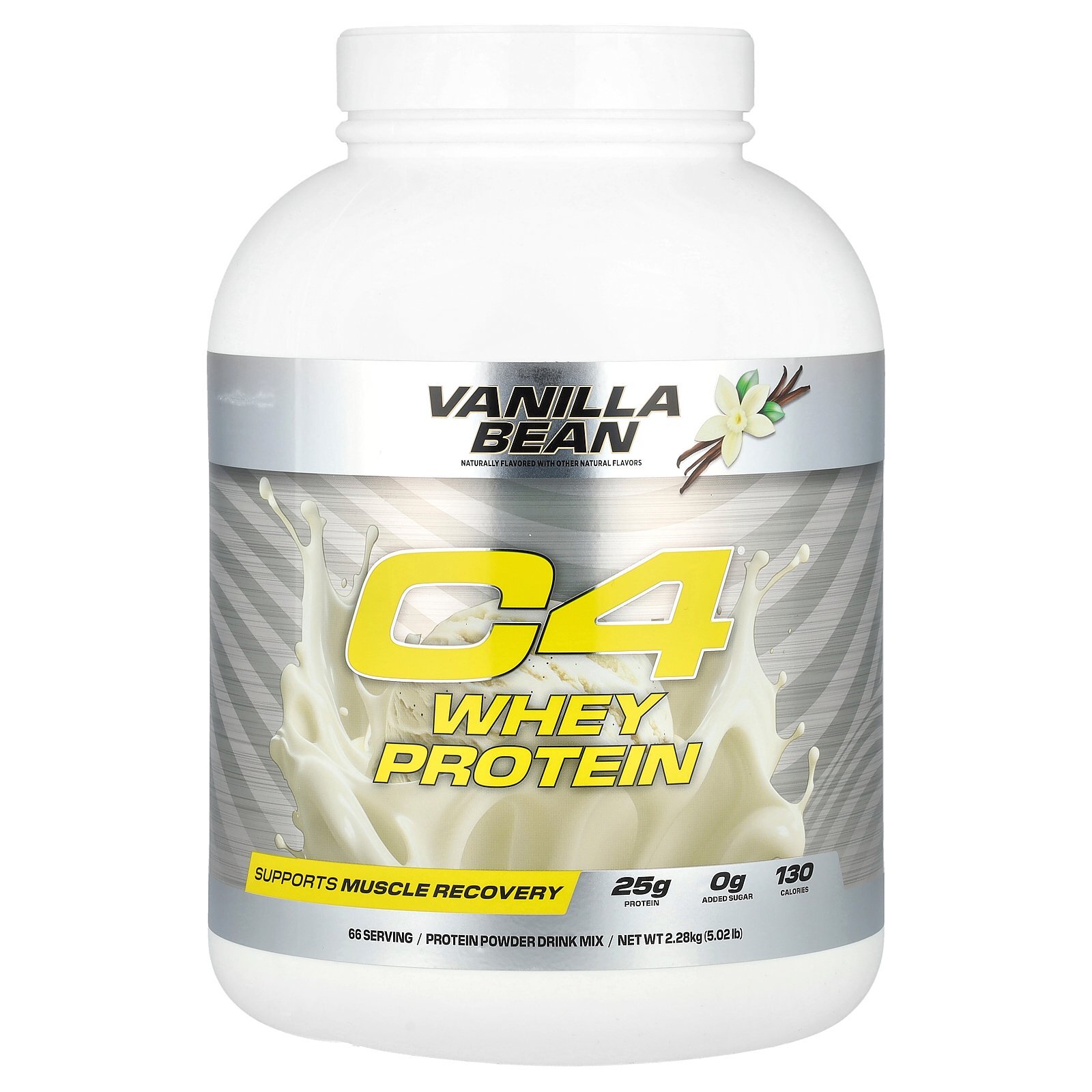 C4® Whey Protein, Vanilla Bean, 5.02 lb (2.28 kg)