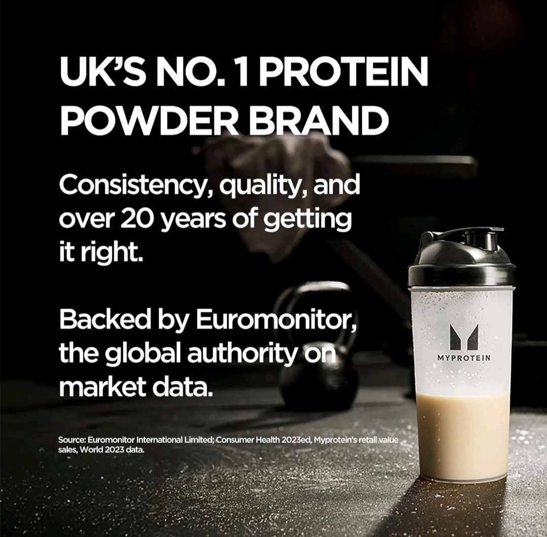MyProtein Impact Whey Protein Powder Vanilla 2.2 lbs. BB 06/2026