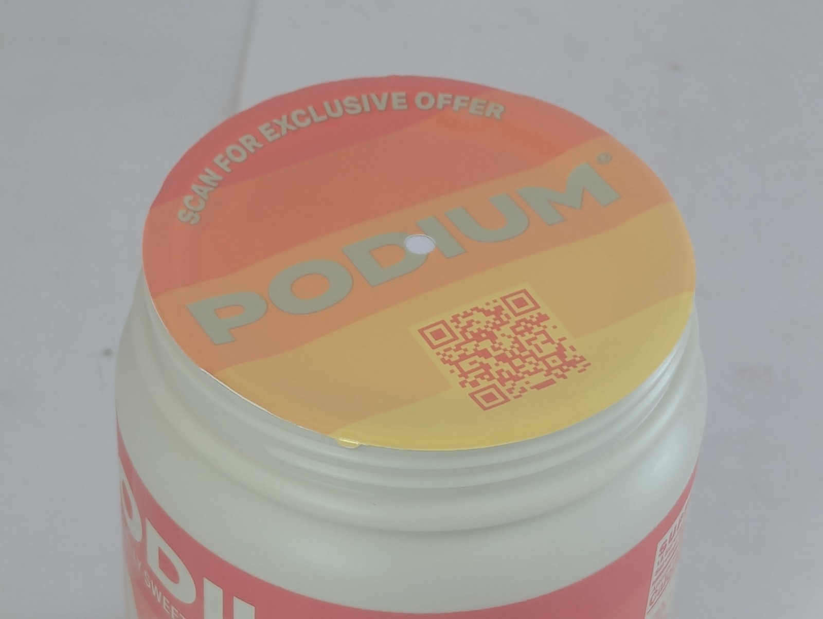Podium Nutrition Whey Protein – Vanilla Ice Cream – 15 Servings – EXP 01/26