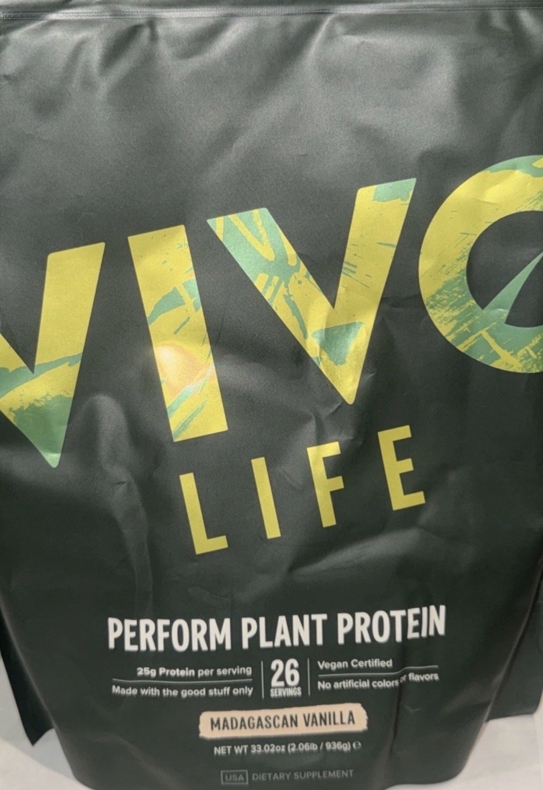 Vivo Life Perform Plant Protein Madagascan Vanilla 936g New ❤️‍🔥 Ex 2027