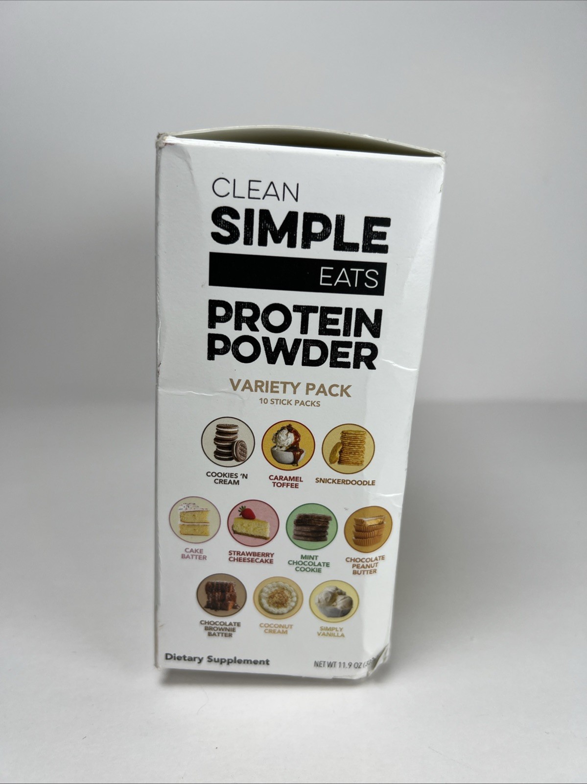 Clean Simple Eats 10-Flavor Variety Pack (10 Single Serving StickPacks) Exp 2/27