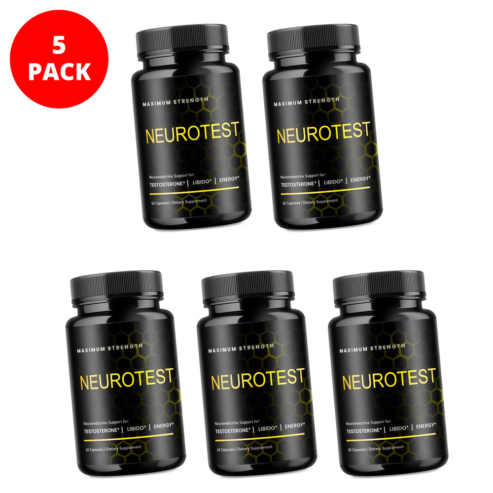 NEUROTEST Supplement Neuro Test Pills For Men – Max Strength (300 Capsules)