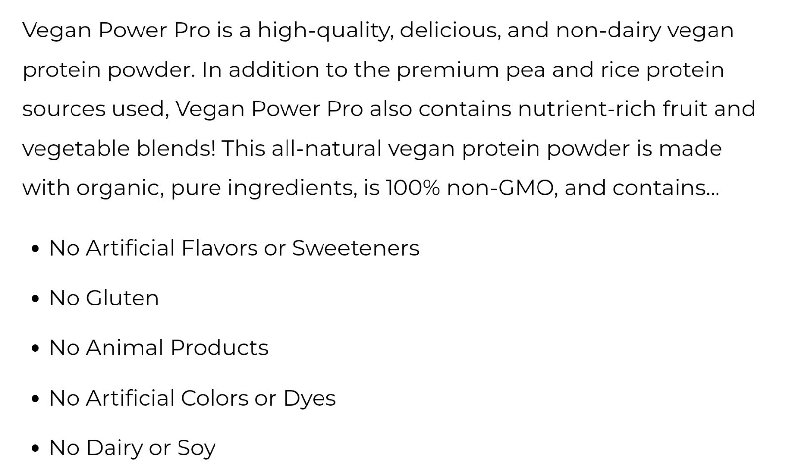 1st Phorm VEGAN POWER PRO PROTEIN 2 lb (30 Serv) Natural Choc Mint BEST BY 11/26