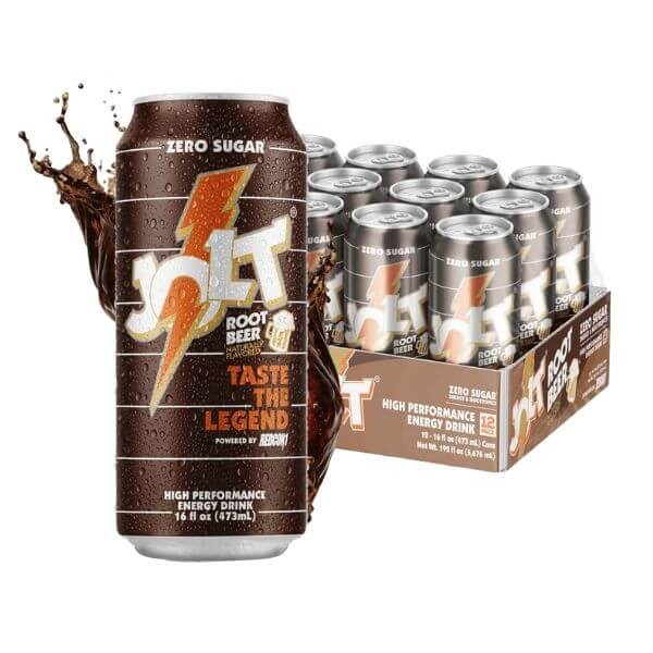 Redcon1 Energy RTD Drink Zero Sugar Performance Refreshing – Jolt Root Beer