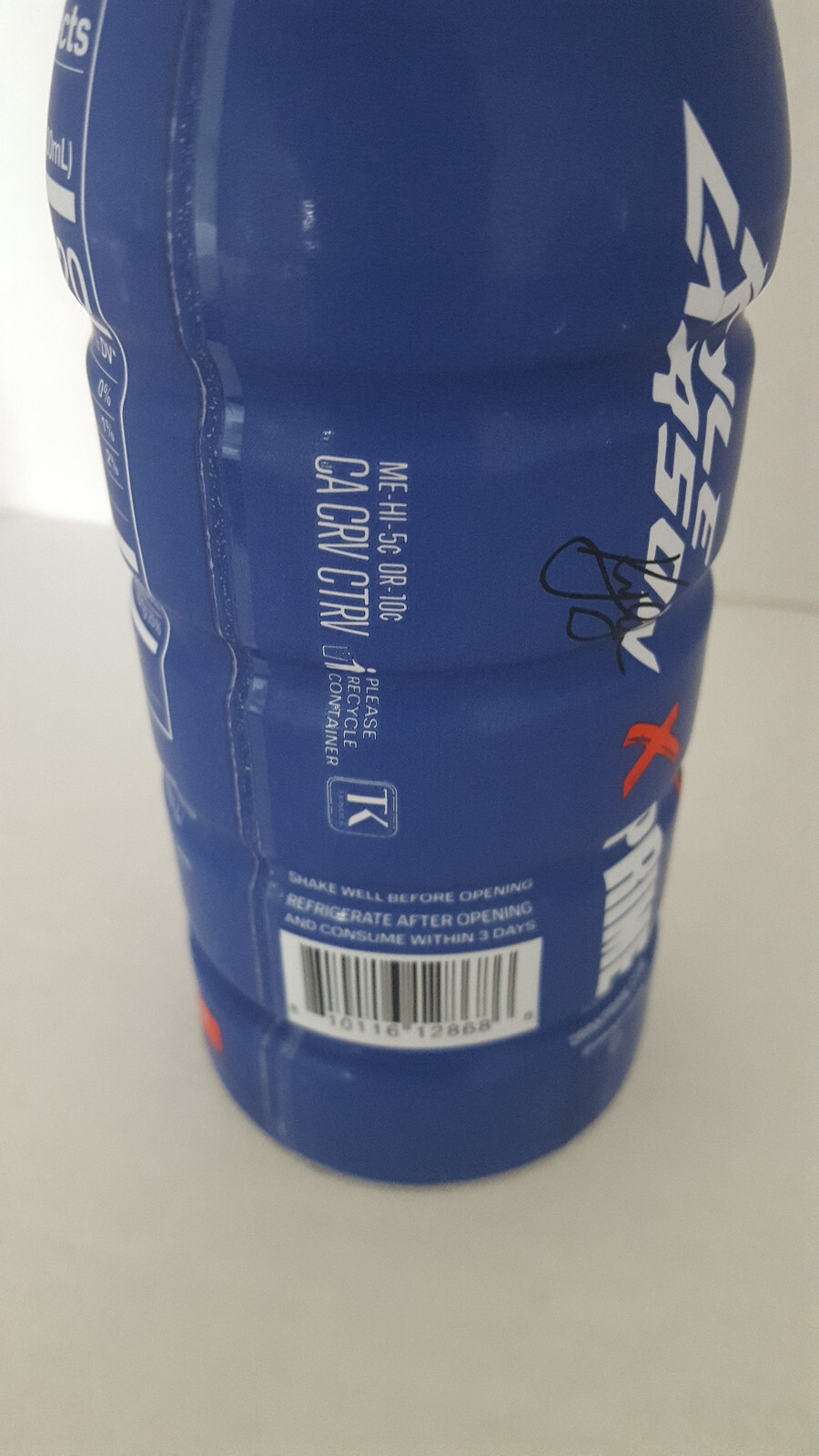 Kyle Larson PRIME Hydration Drink 16.9 FL OZ NEW .. DO NOT DRINK..FULL….